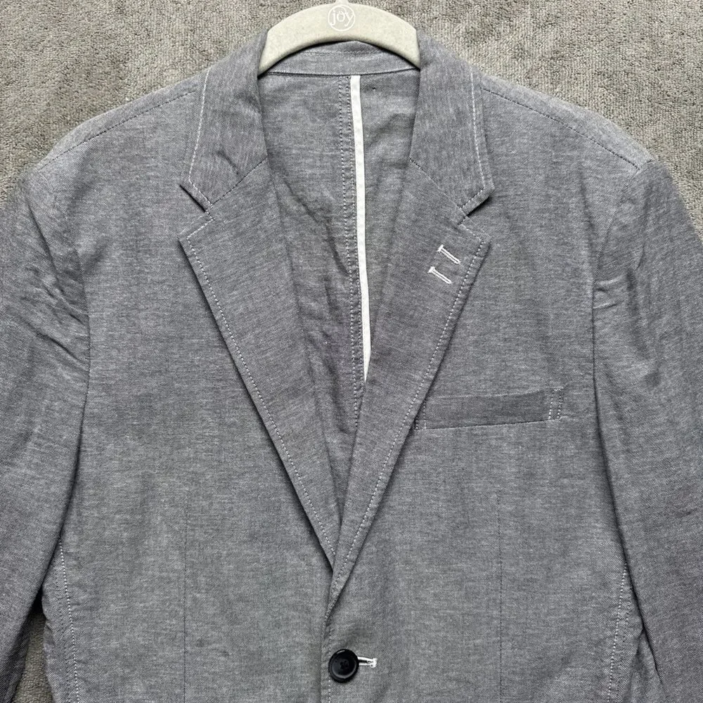 Kinloch Anderson Tweed Jacket 36R‎ Blazer Gray 2 Button Refined Luxury Designer